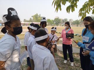 118. ค่ายวิชาการสะเต็มศึกษาเพื่อส่งเสริมการเรียนรู้ สำหรับนักเรียนโรงเรียนบ้านสระสิงห์โต อำเภอเมือง จังหวัดกำแพงเพชร วันที่ 8 มีนาคม 2566